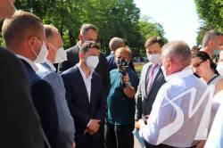 Президент України Володимир Зеленський відвідав Чернігівщину